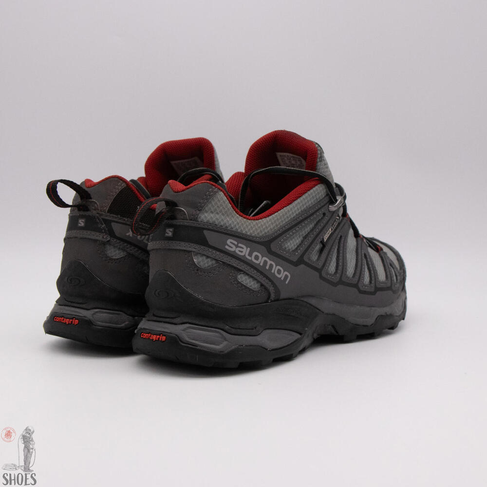 Salomon X Ultra Prime CS Waterproof Hiking Shoes - Men's Grey Size 10 - Picture 5 of 14